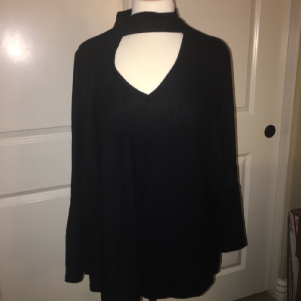 Lane Bryant black sweater